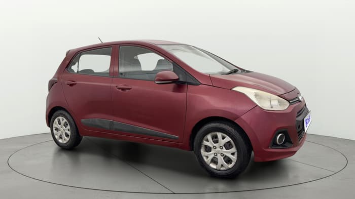 2015 Hyundai Grand i10 SPORTZ 1.2 KAPPA VTVT, Petrol, Manual, 60,552 km, Right Front Diagonal