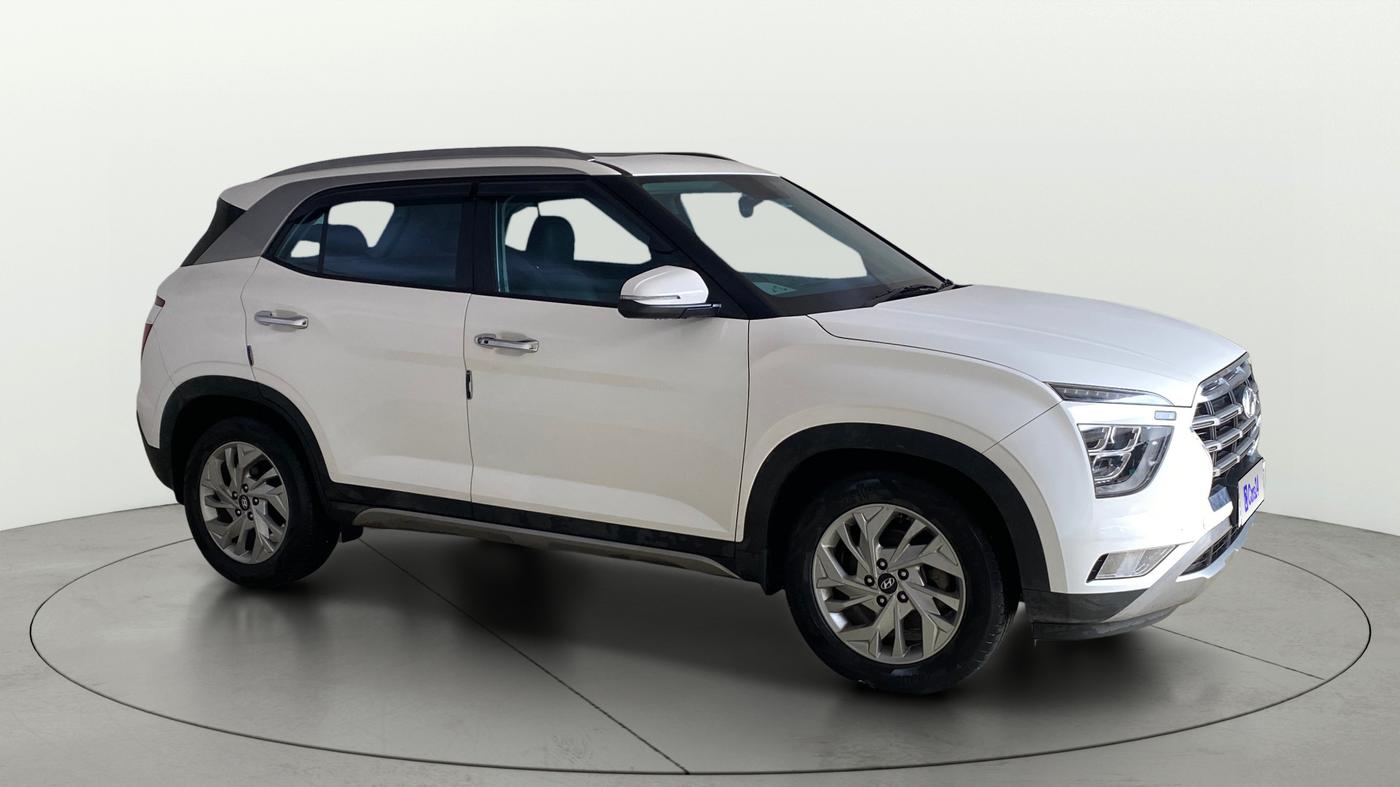 2022 Hyundai Creta SX 1.5 PETROL, Petrol, Manual, 28,589 km, Right Front Diagonal