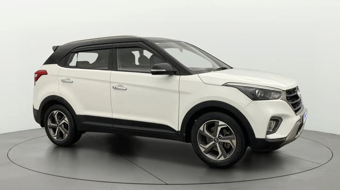 2019 Hyundai Creta SX SPORTS EDITION 1.6 PETROL DUAL TONE, Petrol, Manual, 35,087 km, Right Front Diagonal
