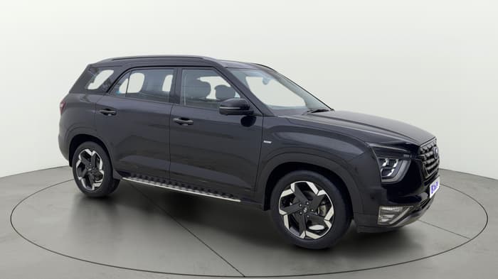 2023 Hyundai ALCAZAR 1.5 SIGNATURE (O) DCT 6STR TURBO P, Petrol, Automatic, 68,925 km, Right Front Diagonal
