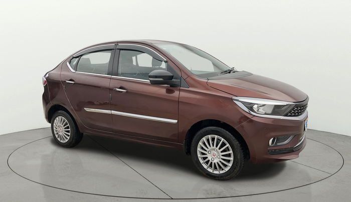 2022 Tata TIGOR XZ PLUS CNG, CNG, Manual, 70,690 km, Right Front Diagonal