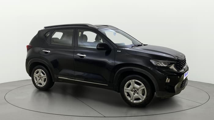 2021 KIA SONET HTX 1.0 IMT, Petrol, Manual, 54,043 km, Right Front Diagonal
