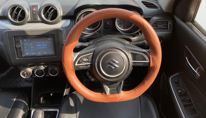 2018 Maruti Swift ZXI AMT, Petrol, Automatic, 1,49,965 km, Steering Wheel Close Up