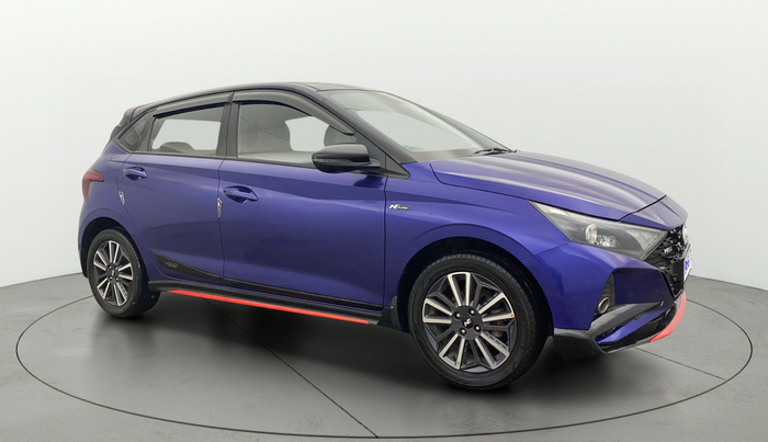 2021 Hyundai NEW I20 N LINE N8 1.0 TURBO GDI IMT, Petrol, Manual, 74,394 km, Right Front Diagonal