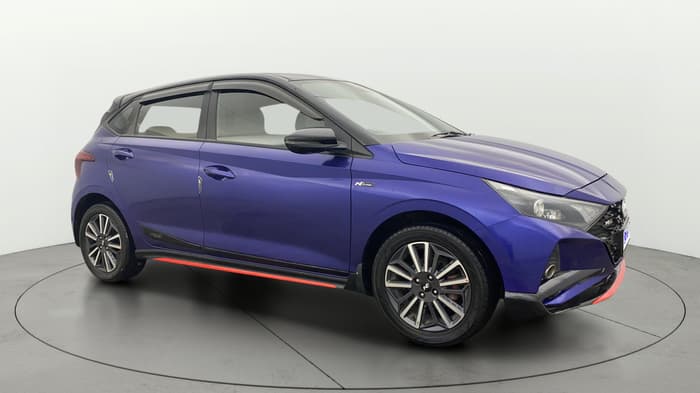 2021 Hyundai NEW I20 N LINE N8 1.0 TURBO GDI IMT, Petrol, Manual, 74,338 km, Right Front Diagonal