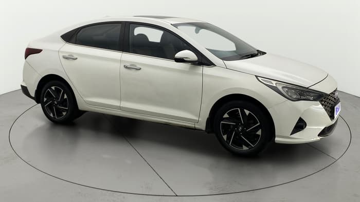 2021 Hyundai Verna SX (O) 1.5 VTVT IVT, Petrol, Automatic, 74,701 km, Right Front Diagonal
