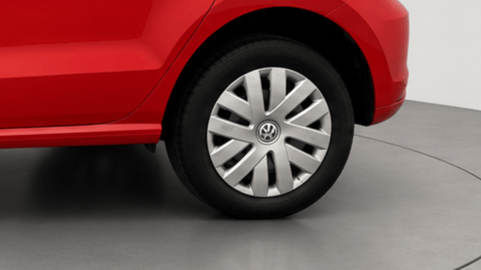 2017 Volkswagen Polo COMFORTLINE 1.2L, Petrol, Manual, 98,958 km, Left Rear Wheel