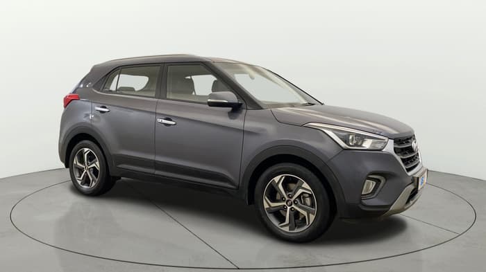2018 Hyundai Creta SX (O) 1.6 PETROL, Petrol, Manual, 50,899 km, Right Front Diagonal
