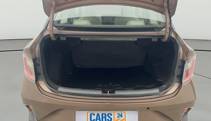 2020 Hyundai AURA SX PLUS 1.2 AMT, Petrol, Automatic, 24,380 km, Boot Open Zoomed View