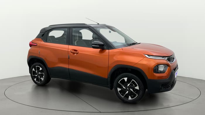 2021 Tata PUNCH CREATIVE AMT 1.2 RTN DUAL TONE, Petrol, Automatic, 15,752 km, Right Front Diagonal