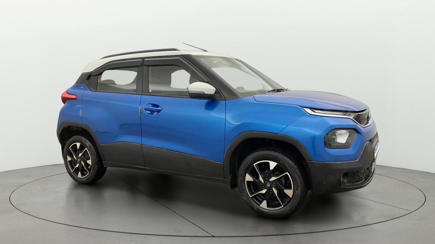 2021 Tata PUNCH CREATIVE  AMT, Petrol, Automatic, 50,148 km, Right Front Diagonal