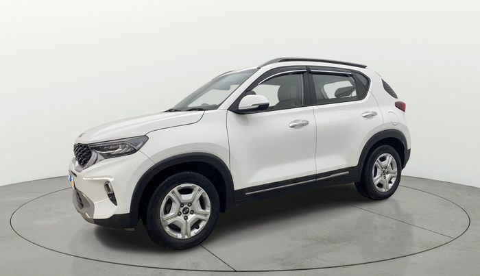 2021 KIA SONET HTX 1.0 IMT, Petrol, Manual, 55,683 km, Left Front Diagonal