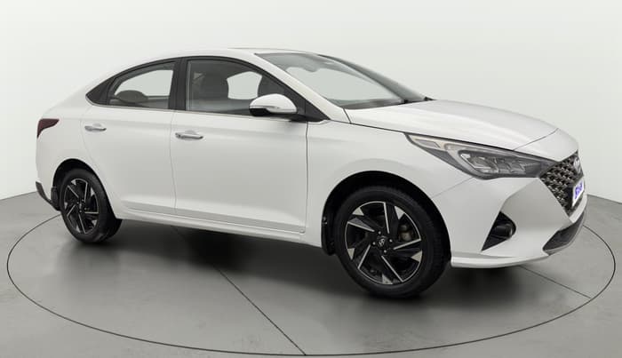 2021 Hyundai Verna SX (O) 1.5 VTVT IVT, Petrol, Automatic, 35,919 km, Right Front Diagonal