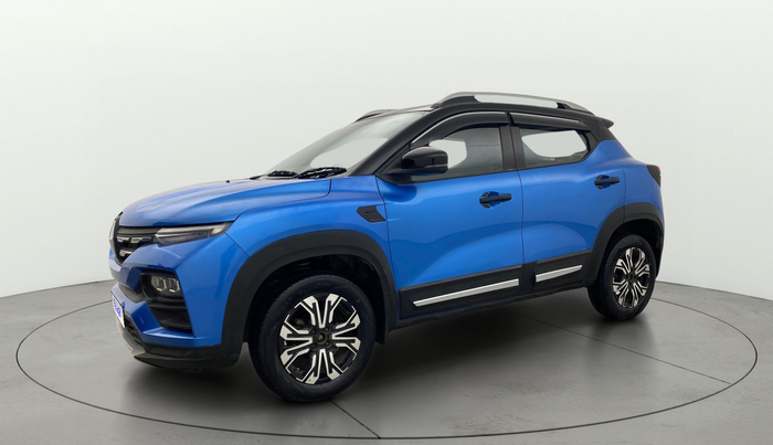 2022 Renault Kiger RXT (O) AMT DUAL TONE, Petrol, Automatic, 55,801 km, Left Front Diagonal