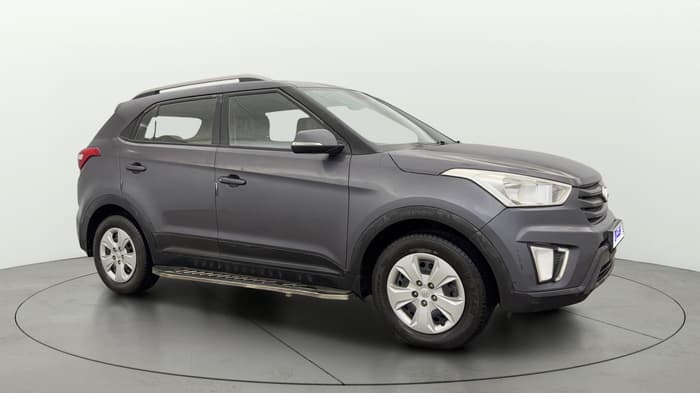 2017 Hyundai Creta E PLUS 1.6 PETROL, Petrol, Manual, 35,875 km, Right Front Diagonal