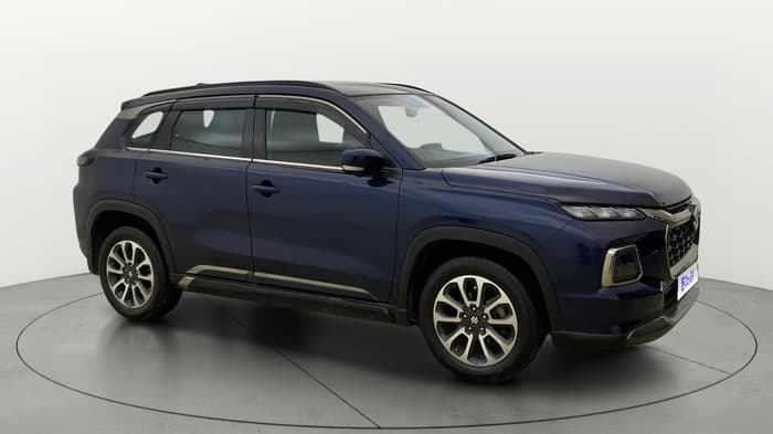 2023 Maruti Grand Vitara ALPHA SMART HYBRID AT, Petrol, Automatic, 92,996 km, Right Front Diagonal