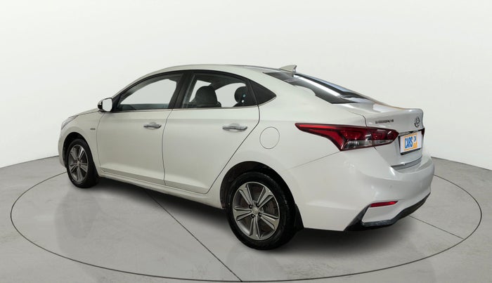 2018 Hyundai Verna 1.6 VTVT SX (O) AT, Petrol, Automatic, 90,449 km, Left Back Diagonal