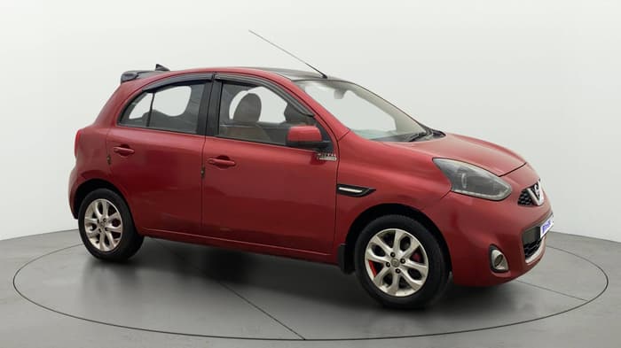 2013 Nissan Micra XV CVT, Petrol, Automatic, 1,24,304 km, Right Front Diagonal