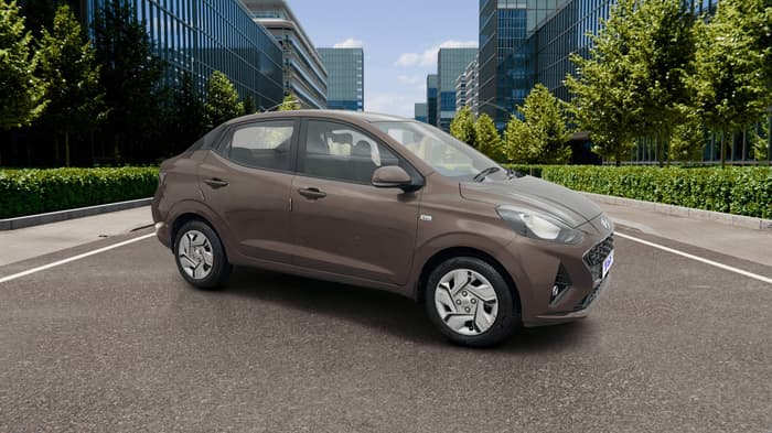 2020 Hyundai AURA S 1.2 AMT, Petrol, Automatic, 55,299 km, Right Front Diagonal