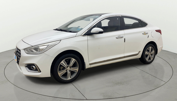2019 Hyundai Verna 1.6 VTVT SX O, Petrol, Manual, 1,04,110 km, Left Front Diagonal