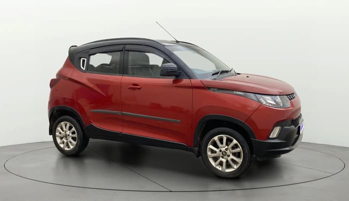 2017 Mahindra Kuv100 K8 6 STR DUAL TONE, Petrol, Manual, 29,019 km, Right Front Diagonal