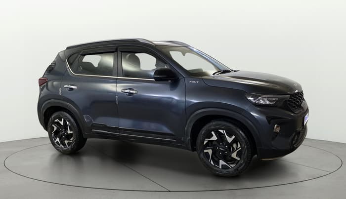 2023 KIA SONET X LINE 1.0 DCT, Petrol, Automatic, 35,139 km, Right Front Diagonal