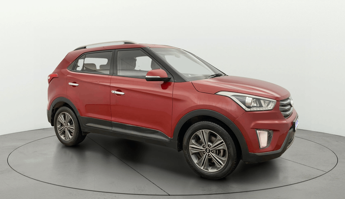 2016 Hyundai Creta SX PLUS AT 1.6 PETROL, Petrol, Automatic, 1,13,542 km, Right Front Diagonal