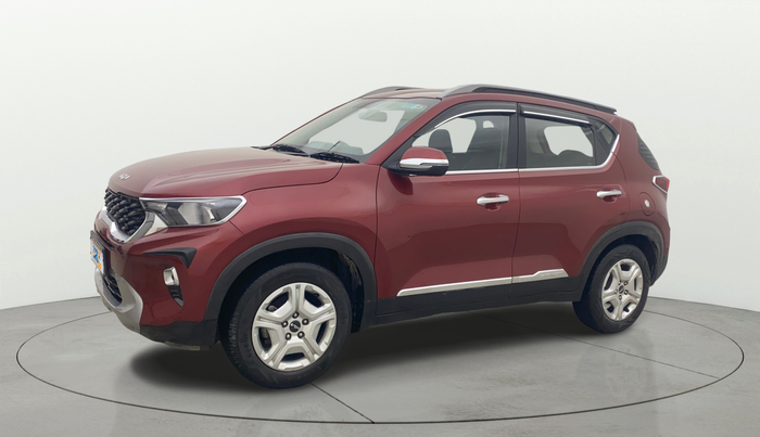 2021 KIA SONET HTK PLUS 1.0 IMT, Petrol, Manual, 27,095 km, Left Front Diagonal