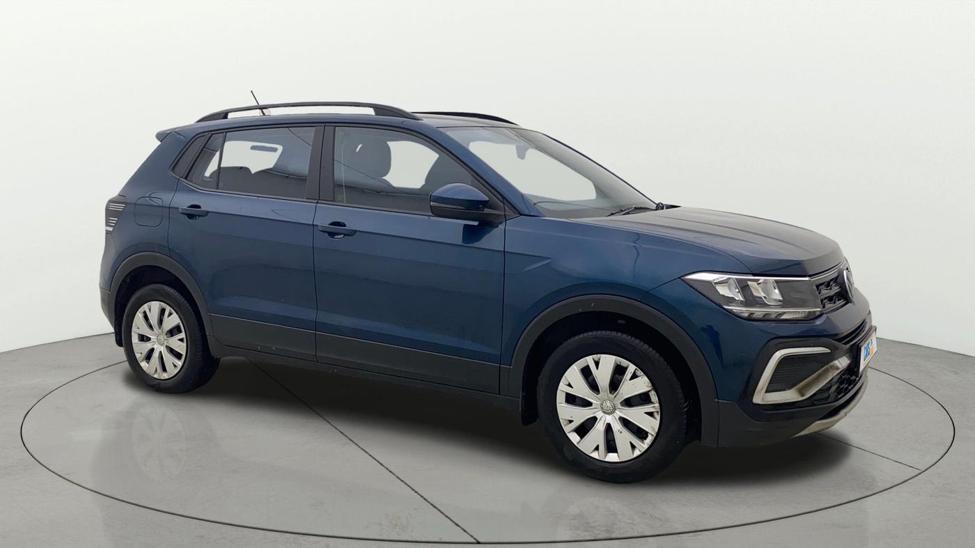 2025 Volkswagen TAIGUN COMFORTLINE 1.0 TSI MT, Petrol, Manual, 12,659 km, Right Front Diagonal