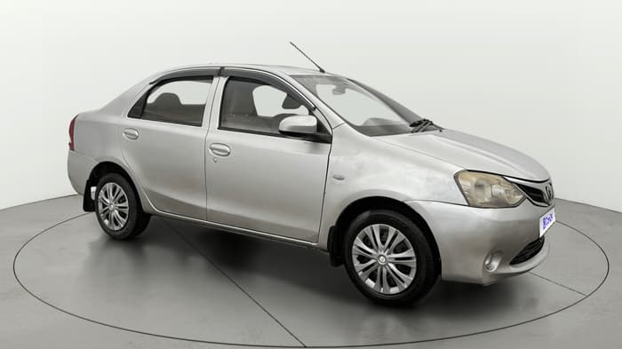 2015 Toyota Etios G, Petrol, Manual, 60,487 km, Right Front Diagonal