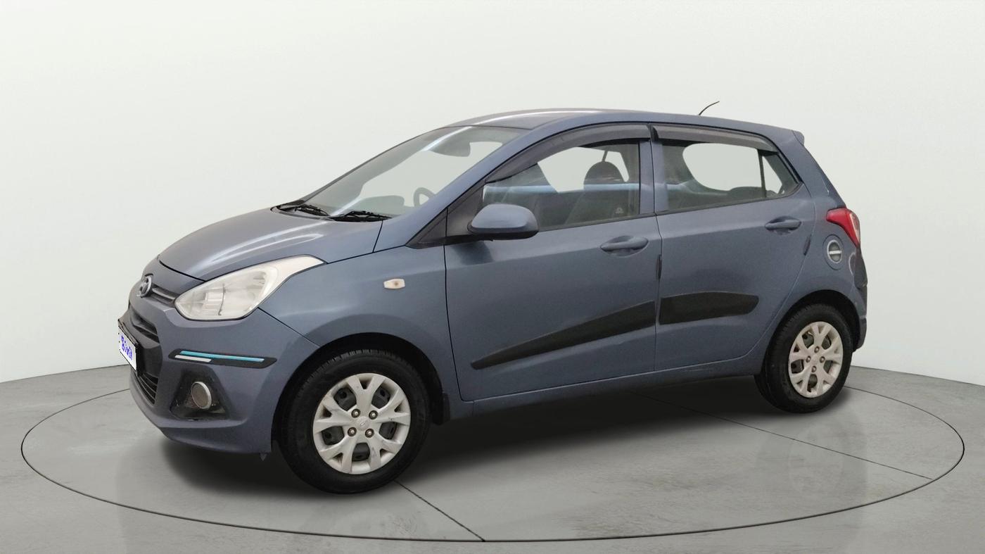 2014 Hyundai Grand i10 MAGNA 1.2 KAPPA VTVT, Petrol, Manual, 1,04,591 km, Left Front Diagonal