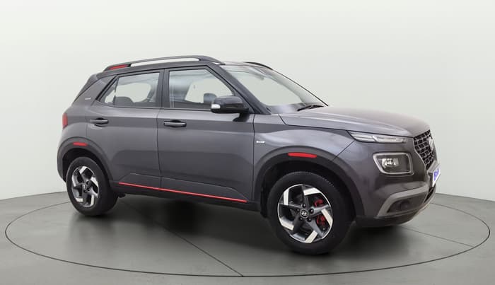 2021 Hyundai VENUE SX 1.0 TURBO IMT DUAL TONE, Petrol, Manual, 63,238 km, Right Front Diagonal
