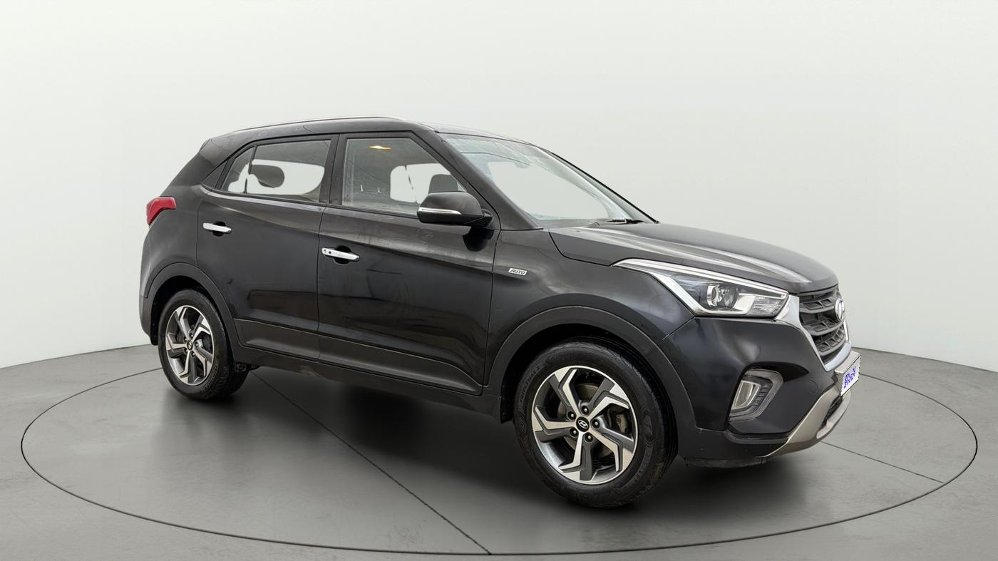 2018 Hyundai Creta SX AT 1.6 PETROL, Petrol, Automatic, 67,533 km, Right Front Diagonal