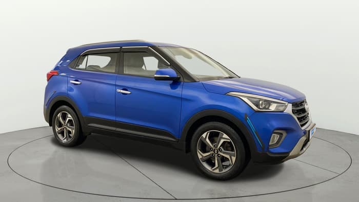 2018 Hyundai Creta SX (O) 1.6 PETROL, Petrol, Manual, 56,934 km, Right Front Diagonal