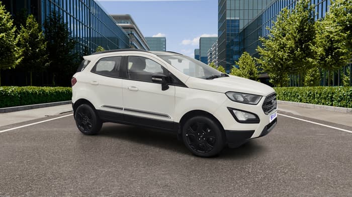 2019 Ford Ecosport TITANIUM 1.5 SPORTS(SUNROOF) PETROL, Petrol, Manual, 21,642 km, Right Front Diagonal