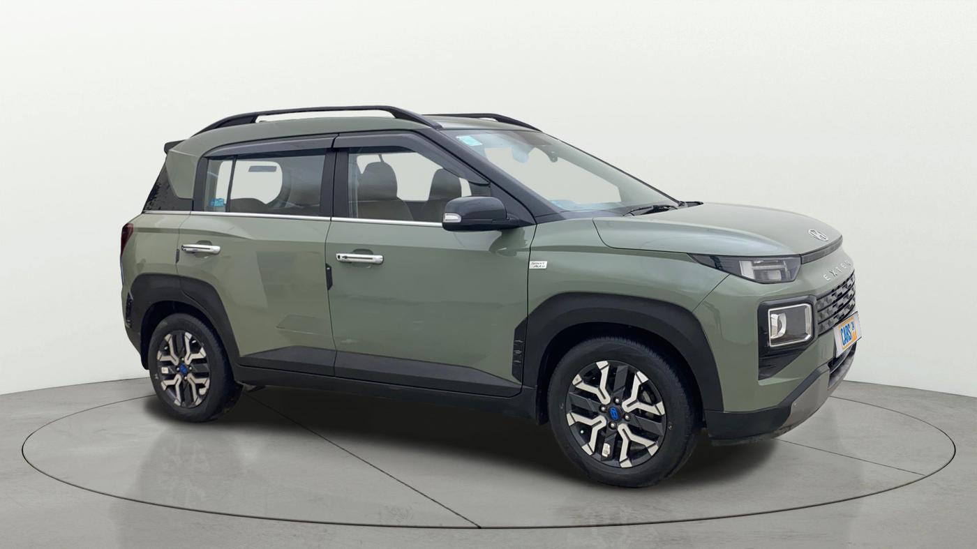 2023 Hyundai EXTER SX(O) CONNECT 1.2 AMT, Petrol, Automatic, 36,887 km, Right Front Diagonal