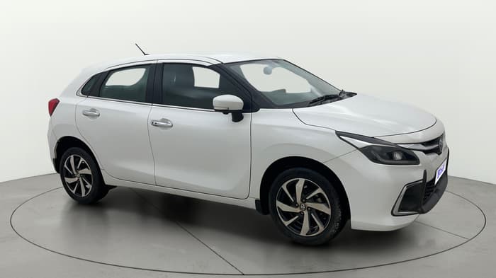 2023 Toyota Glanza V AMT, Petrol, Automatic, 37,154 km, Right Front Diagonal
