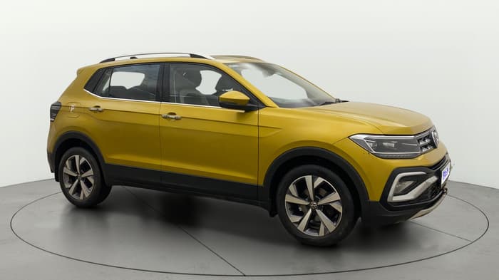 2023 Volkswagen TAIGUN TOPLINE 1.0 TSI AT, Petrol, Automatic, 47,134 km, Right Front Diagonal