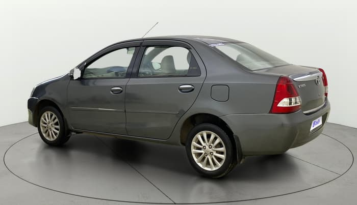 2013 Toyota Etios V, Petrol, Manual, 38,460 km, Left Back Diagonal