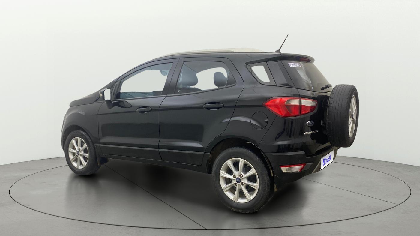 2020 Ford Ecosport TITANIUM 1.5L DIESEL, Diesel, Manual, 1,13,115 km, Left Back Diagonal