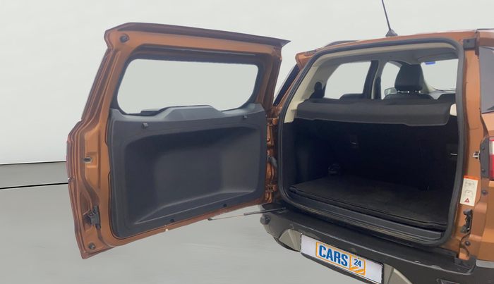 2018 Ford Ecosport TITANIUM + 1.5L PETROL AT, Petrol, Automatic, 39,844 km, Boot Door Open