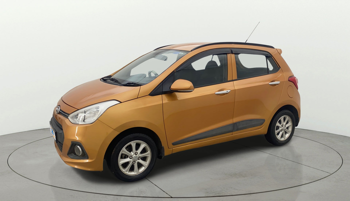 2015 Hyundai Grand i10 ASTA AT 1.2 KAPPA VTVT, Petrol, Automatic, 60,738 km, Left Front Diagonal