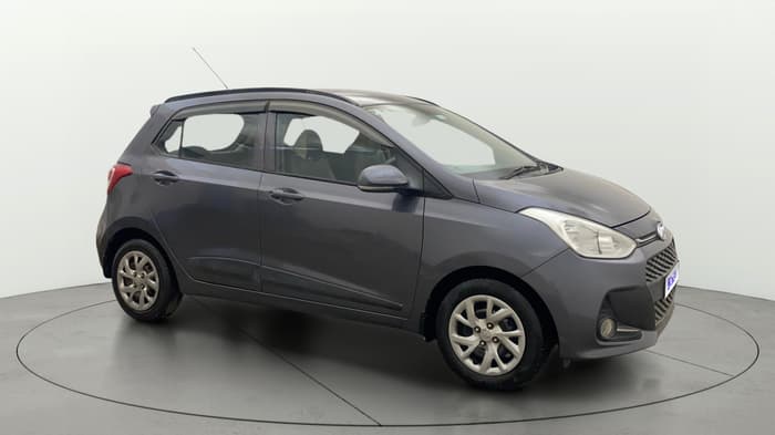 2018 Hyundai Grand i10 SPORTZ 1.2 KAPPA VTVT, Petrol, Manual, 97,389 km, Right Front Diagonal