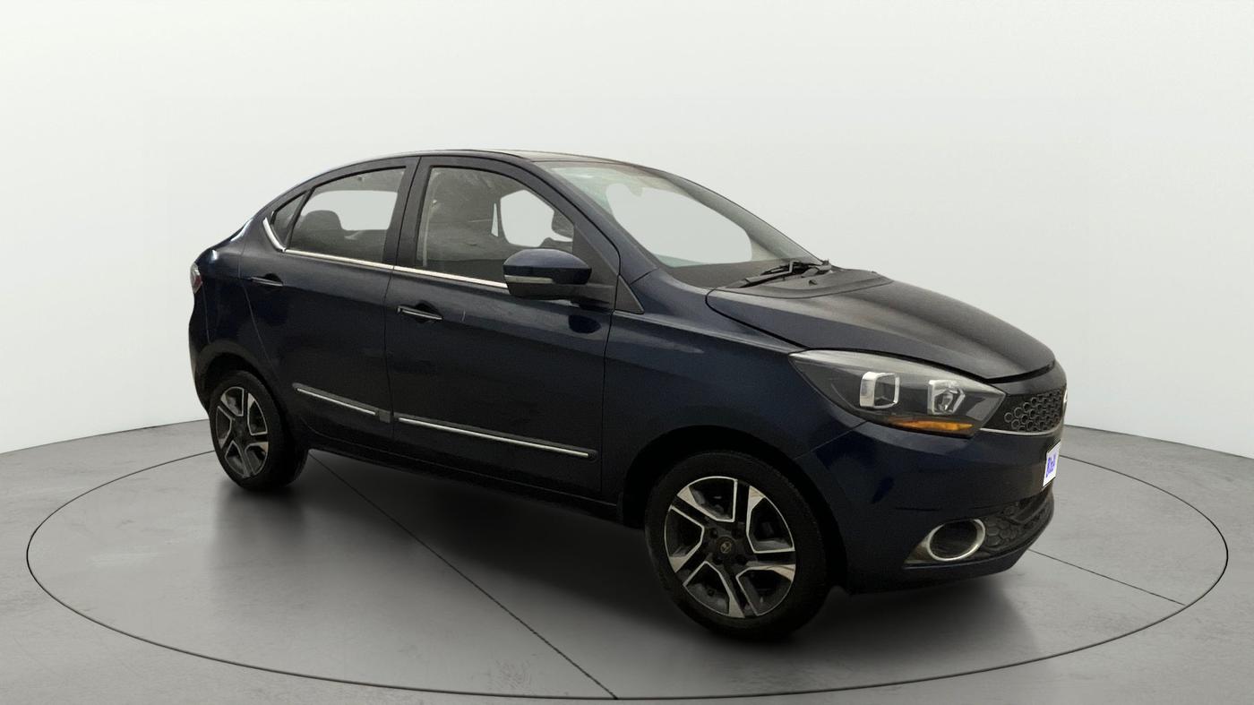 2019 Tata TIGOR XZ PLUS PETROL, Petrol, Manual, 1,05,743 km, Right Front Diagonal