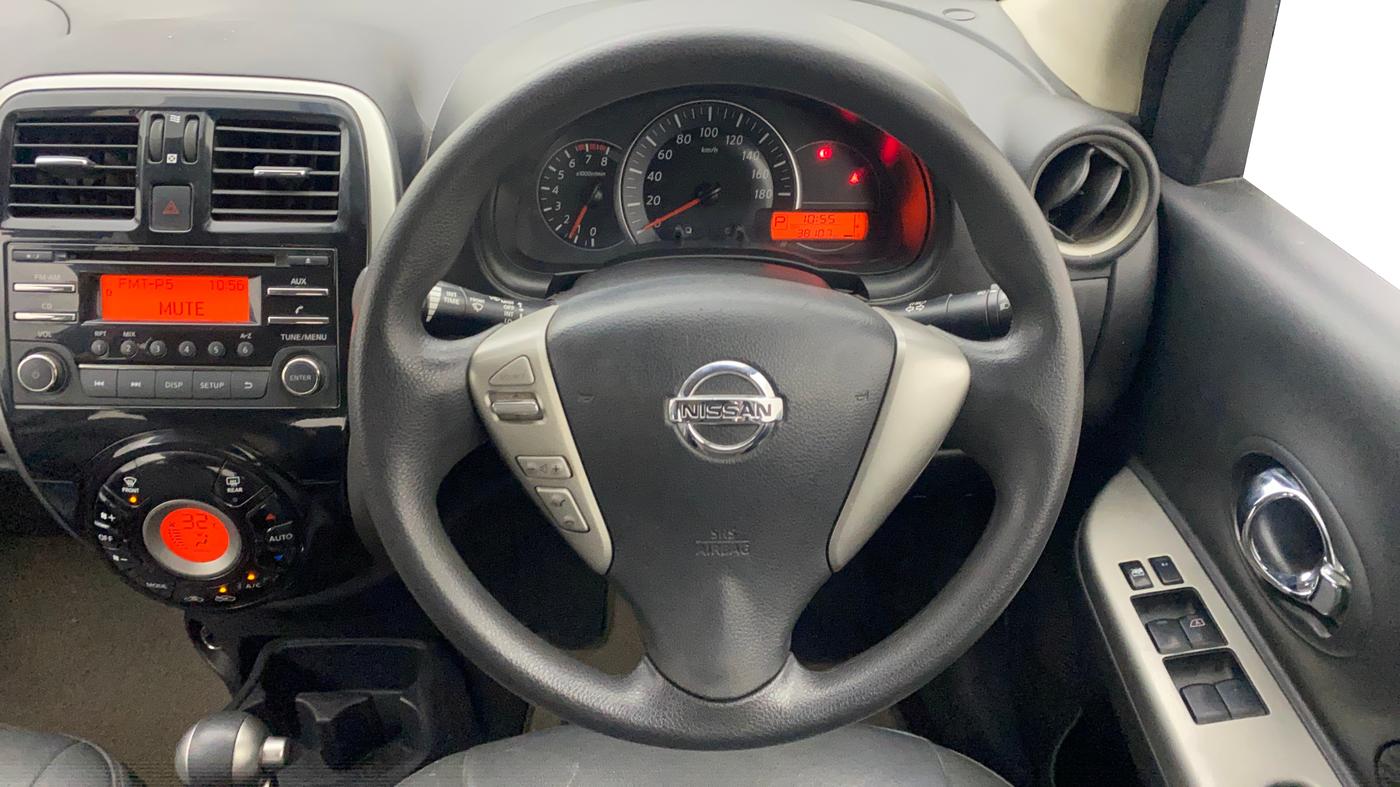 2017 Nissan Micra XV CVT, Petrol, Automatic, 38,065 km, Steering Wheel Close Up