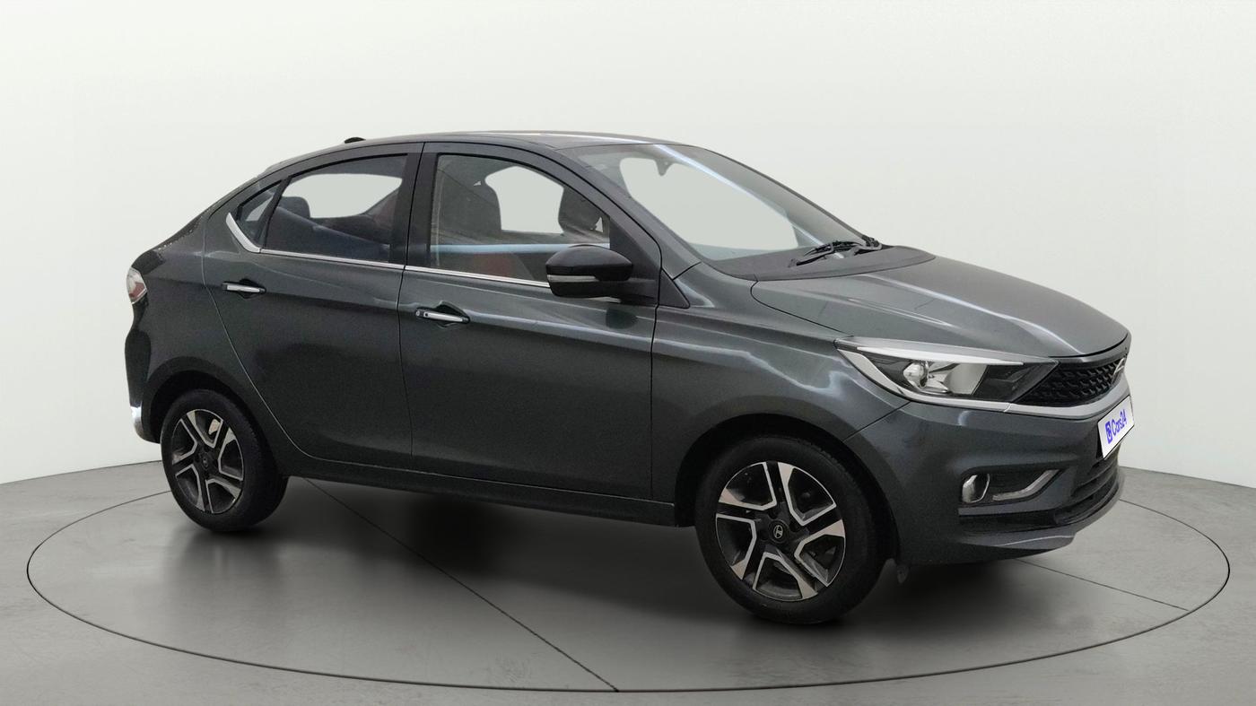 2020 Tata TIGOR XZ PLUS PETROL, Petrol, Manual, 65,000 km, Right Front Diagonal