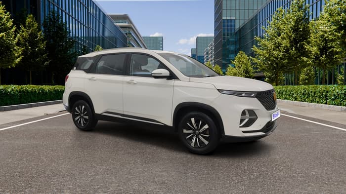 2020 MG HECTOR PLUS SHARP 1.5 PETROL TURBO DCT 6-STR, Petrol, Automatic, 78,696 km, Right Front Diagonal