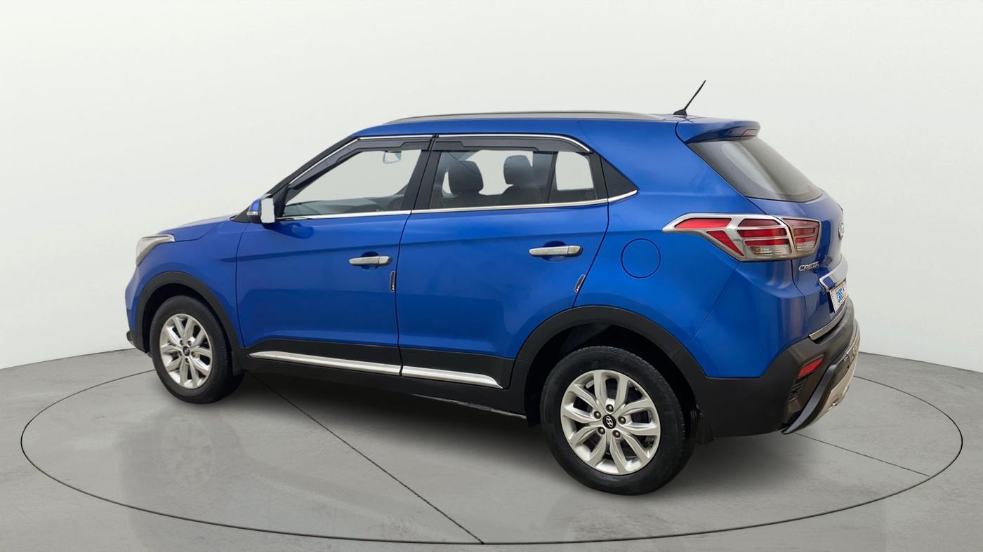 2019 Hyundai Creta S AT 1.6 DIESEL, Diesel, Automatic, 54,293 km, Left Back Diagonal