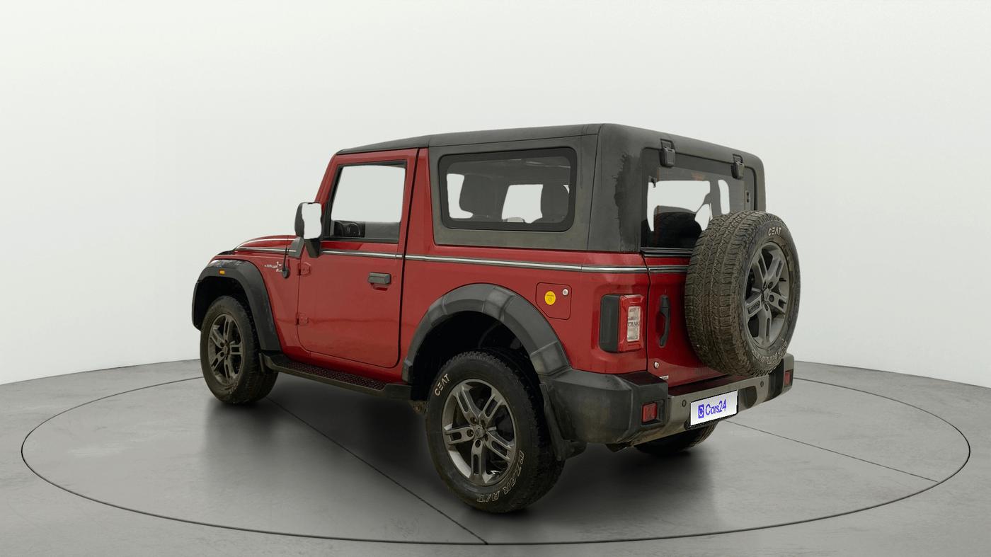 2021 Mahindra Thar LX PETROL HT 4WD AT, Petrol, Automatic, 33,980 km, Left Back Diagonal
