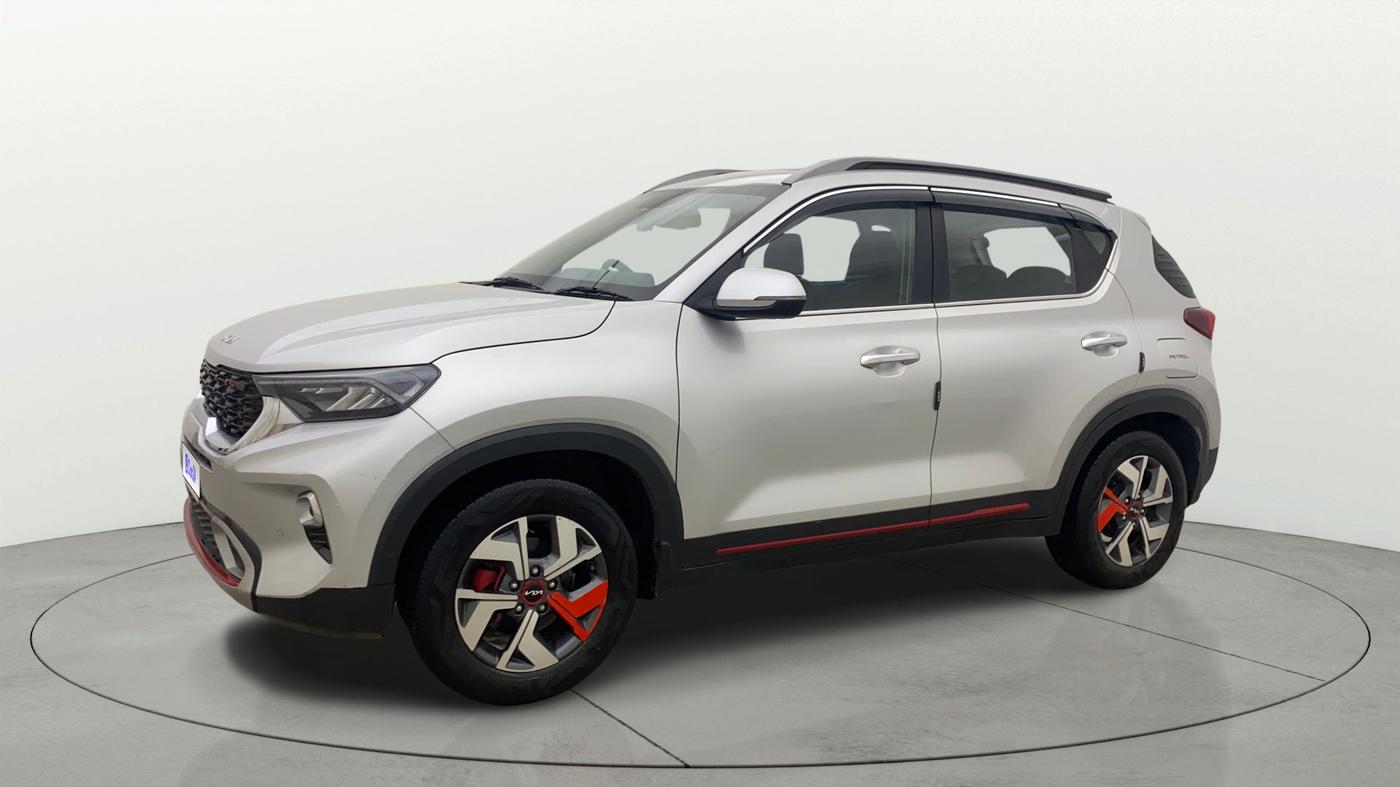 2023 KIA SONET GTX PLUS 1.0 IMT, Petrol, Manual, 22,505 km, Left Front Diagonal